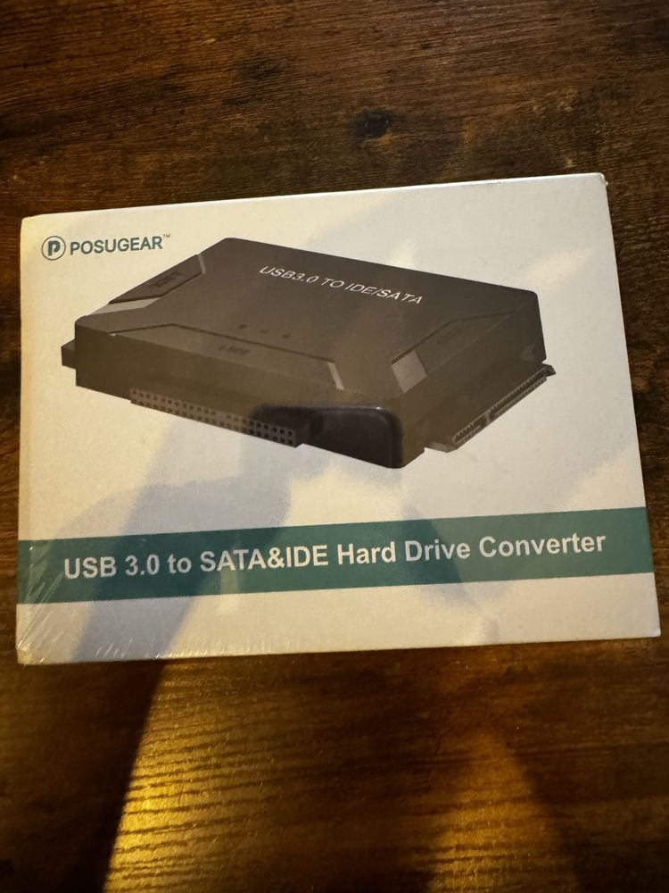 Nowy Hard Drive Converter Posugear Usb 3.0 Sata & IDE