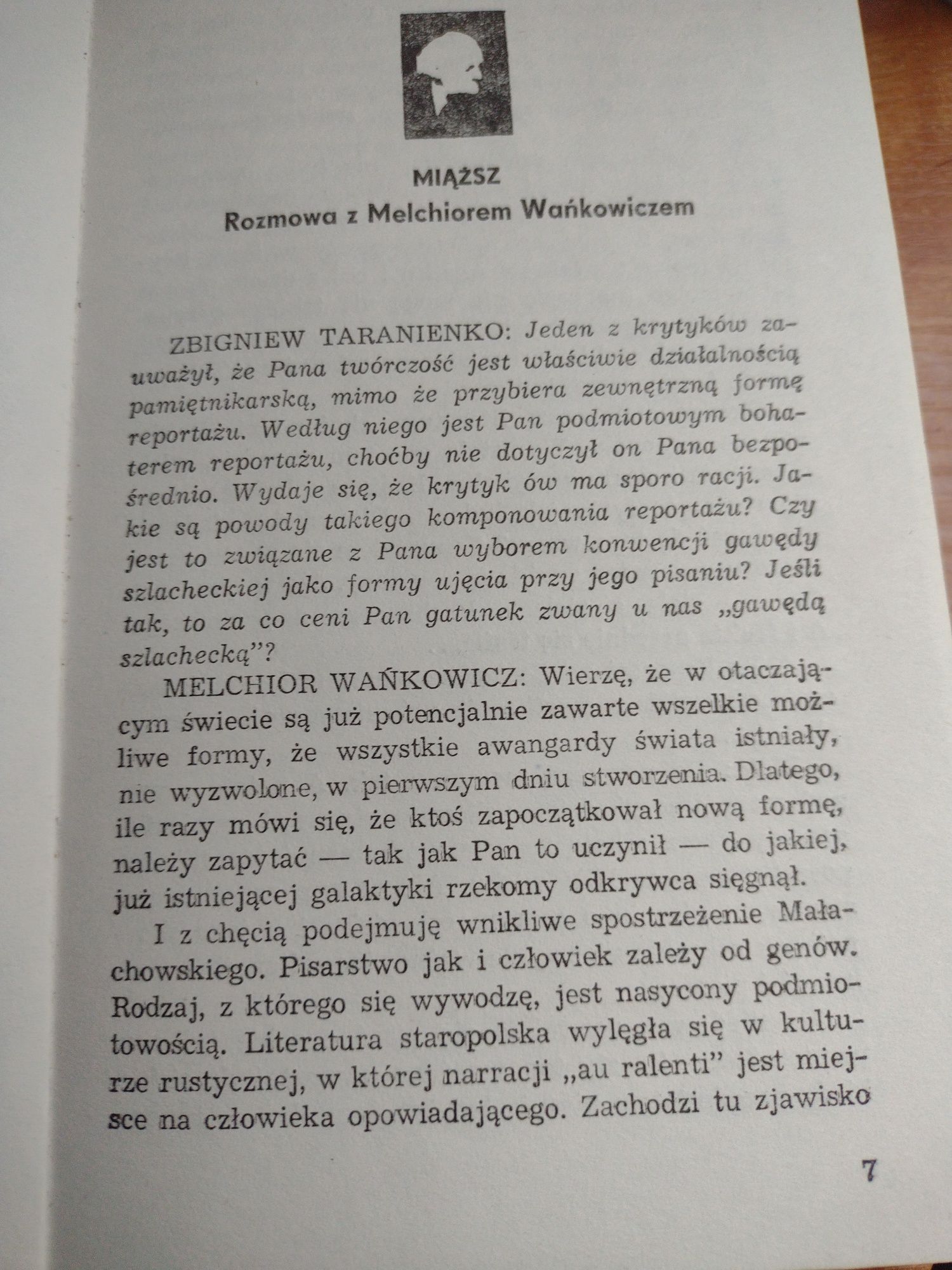 Zbigniew Taranienko Rozmowy z pisarzami