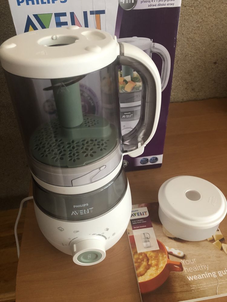 Пароварка блендер philips avent 4*1