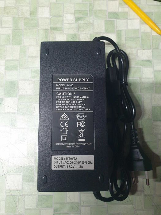 Зарядний пристрій 60V (67,2V) CityCoco