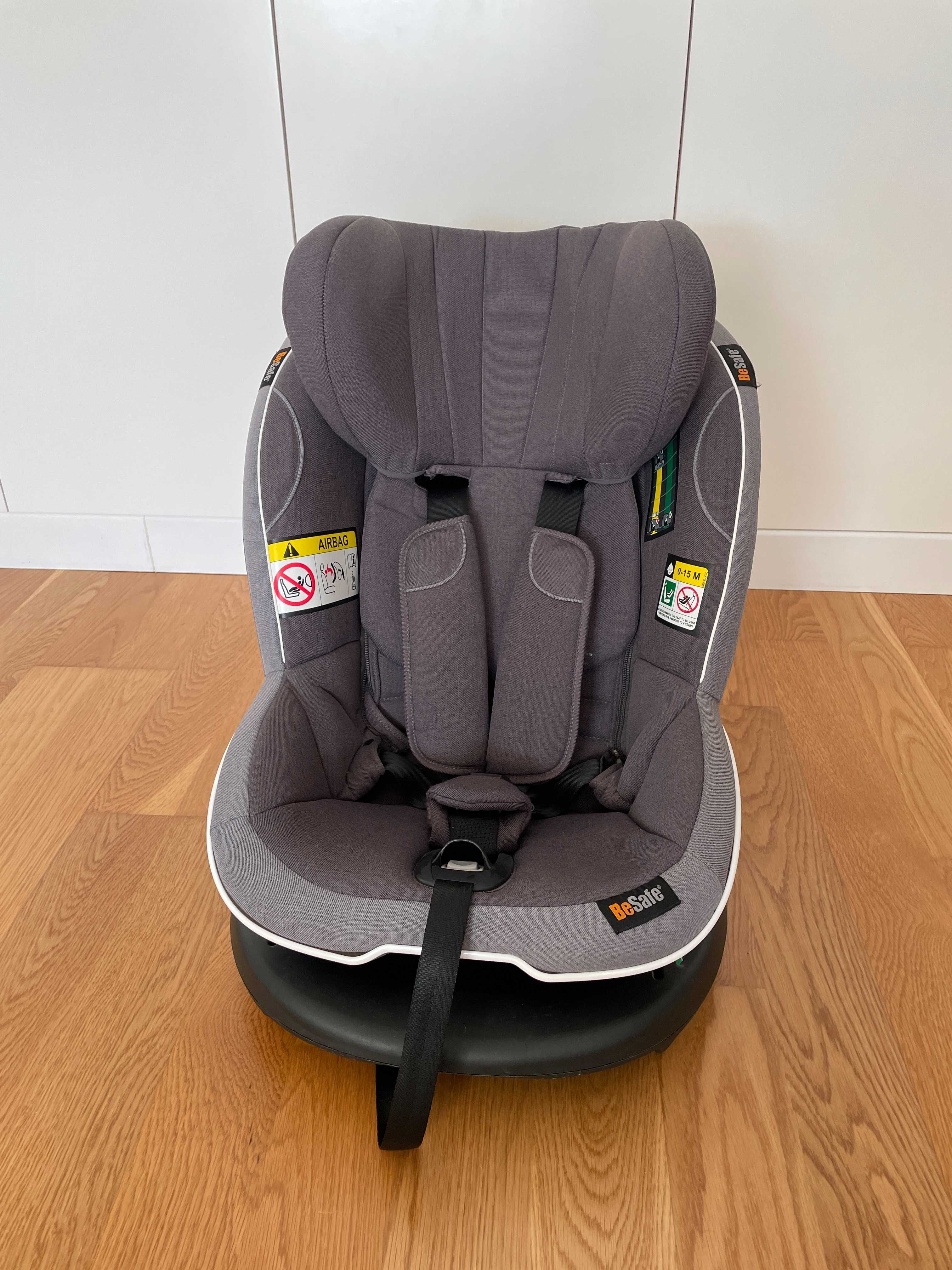 CONJUNTO BE SAFE (Cadeira Auto + Ovo + Base ISOFIX)