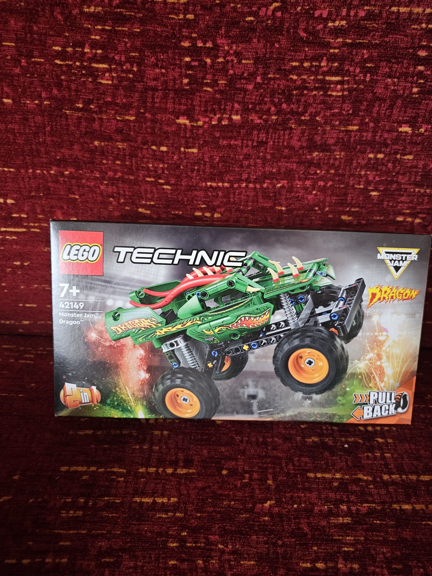 KLOCKI LEGO Technic Monster Jam Dragon 42149