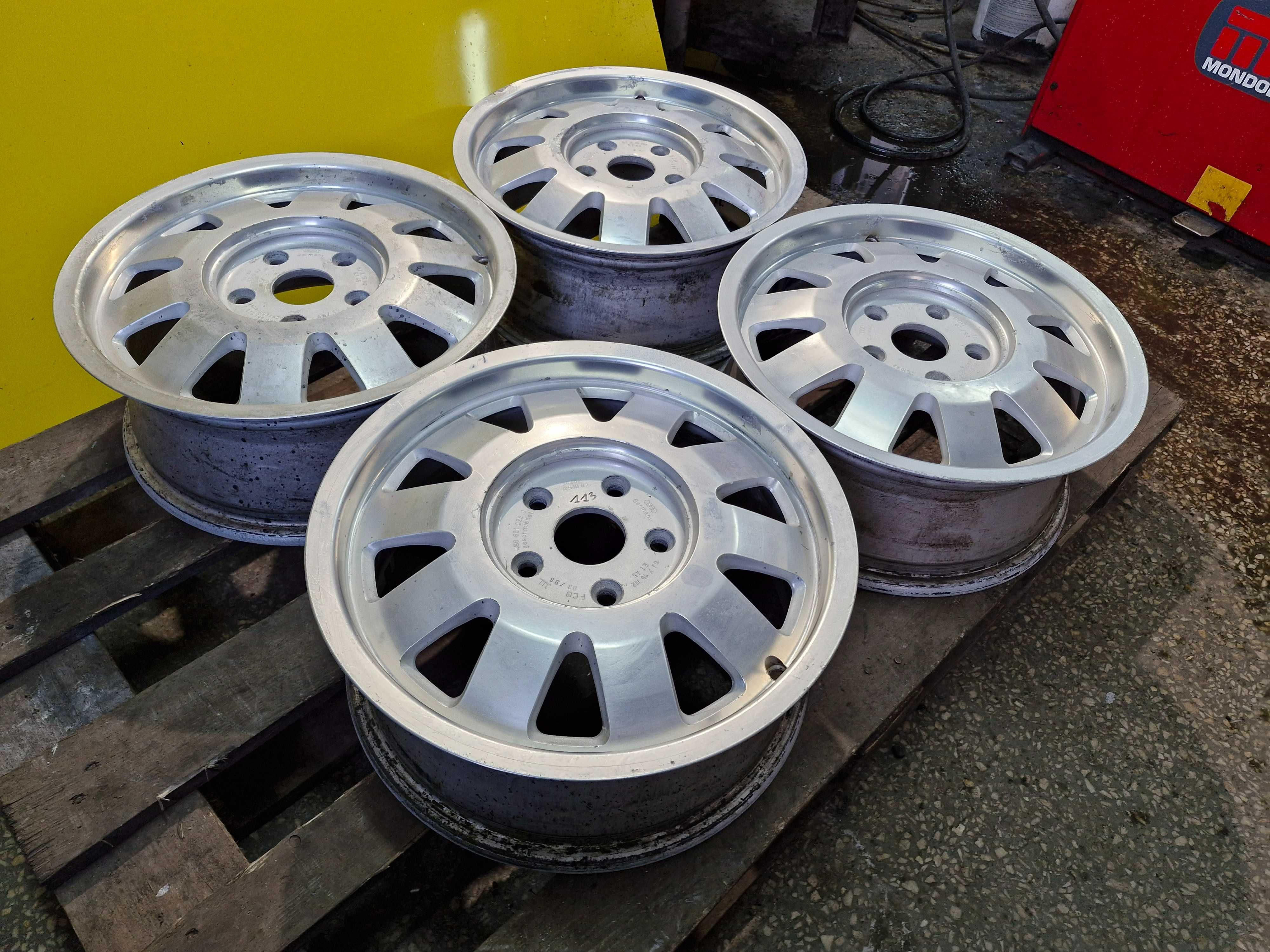 Alufelgi 5x112 15 Audi A3 A4 B5 B6 Skoda Octavia Seat VW ET45