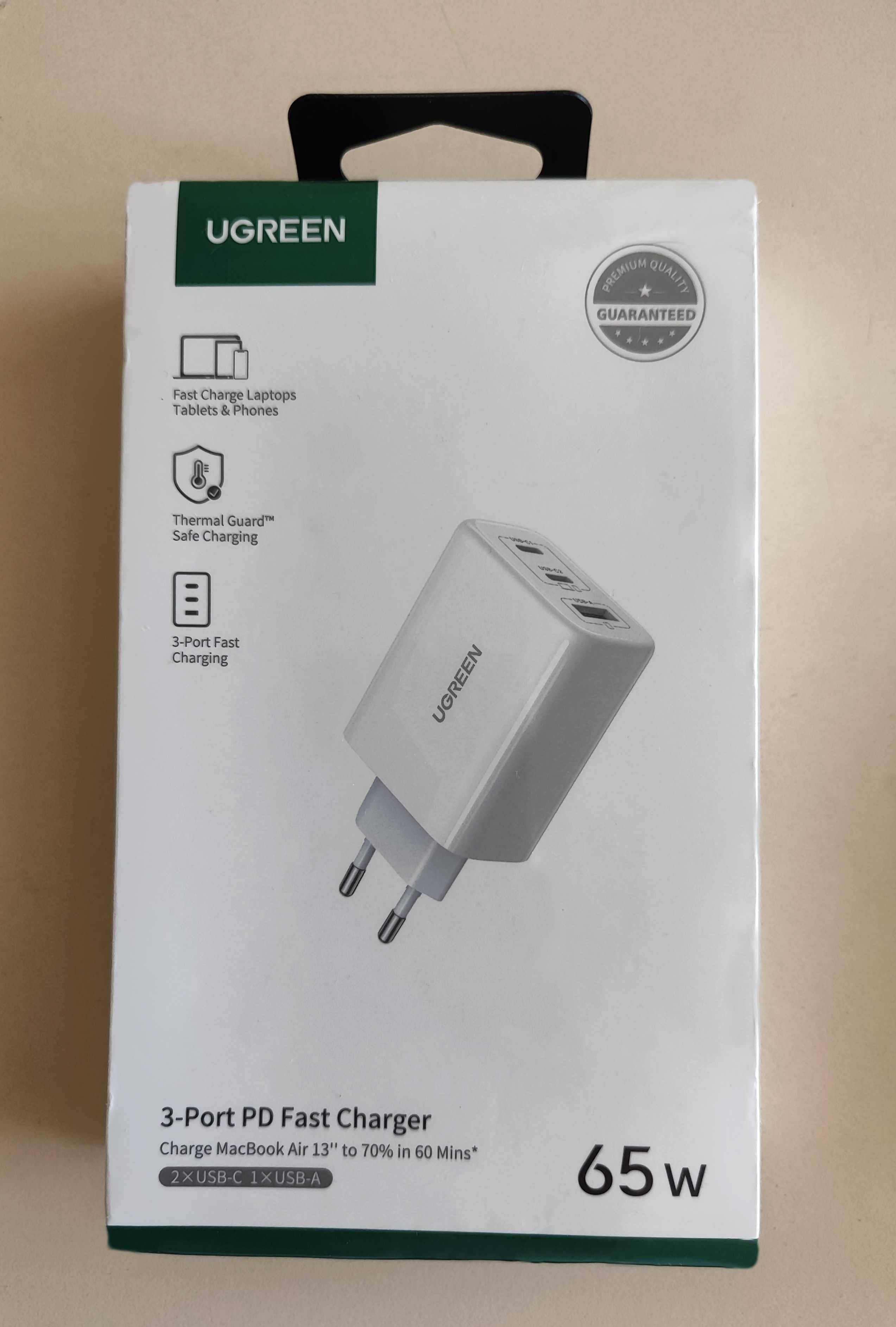 Ugreen Baseus gan зарядне айфон телефон ноутбук макбук 65 100 зарядка