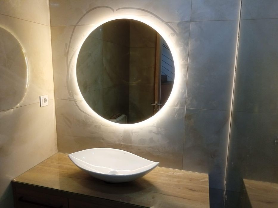Espelhos decorativos por medida (com e sem LEDs) - Sob orçamento