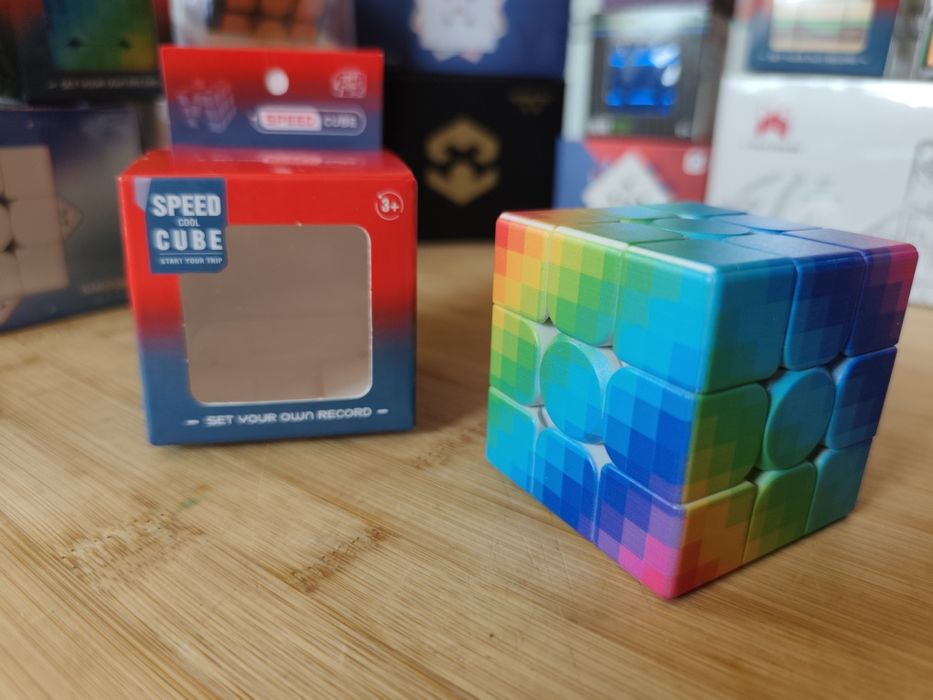 Cubo Mágico ZINA Star Rainbow 3x3 (Novo)