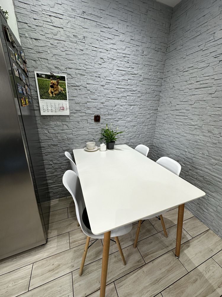 Stół i 4 krzesła 120x80 kuchnia/jadalnia
