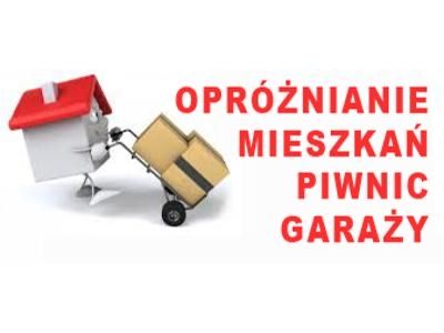 Wywóz śmieci Mebli Opróżnianie Sprzątanie Dom Piwnica Lokal Wywóz Złom