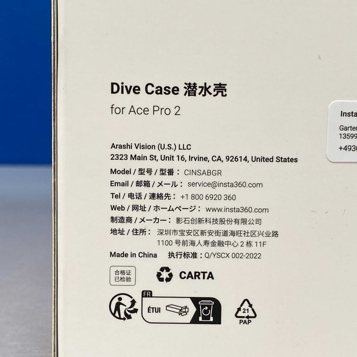 Insta360 Ace Pro 2 Dive Case (SELADA)64283836684289121
