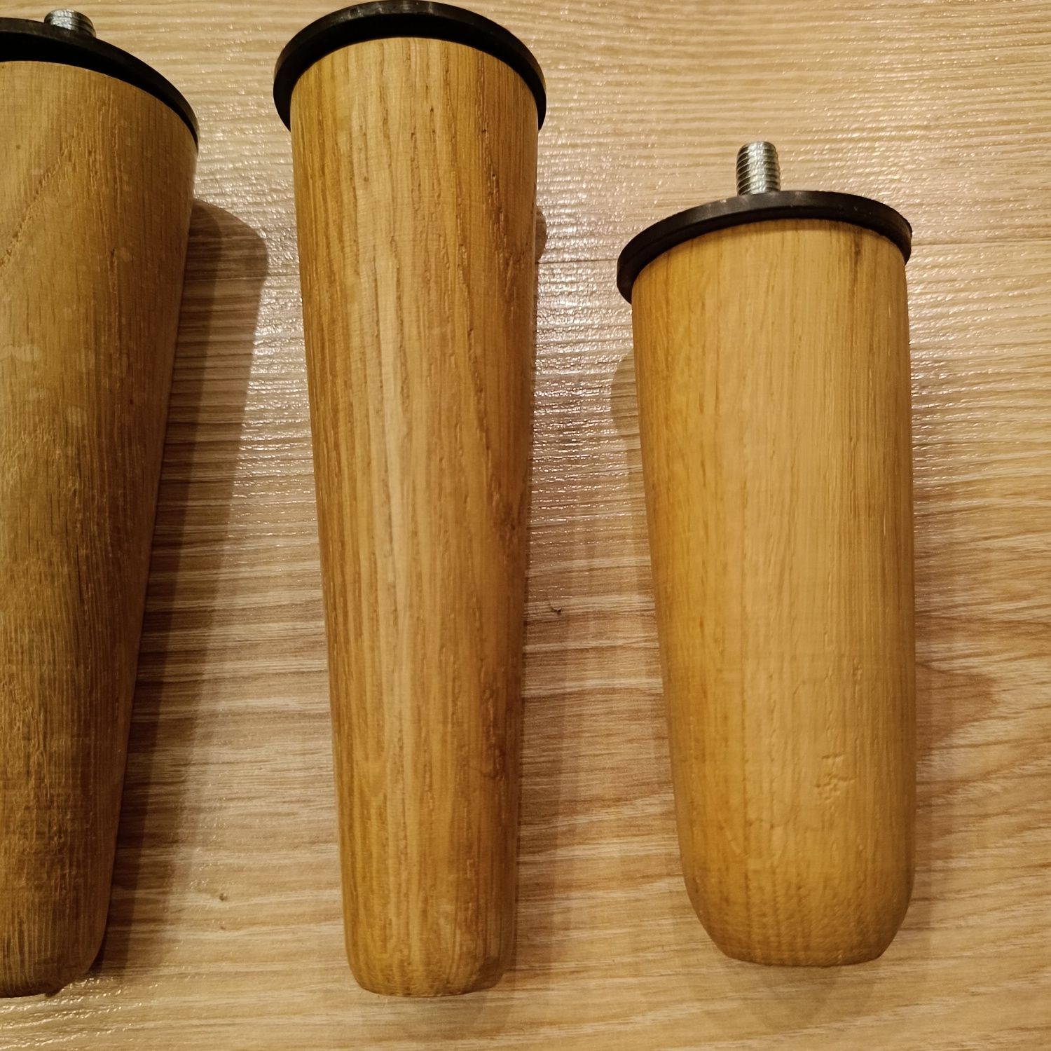 4x Noga meblowa drewniana h 11cm