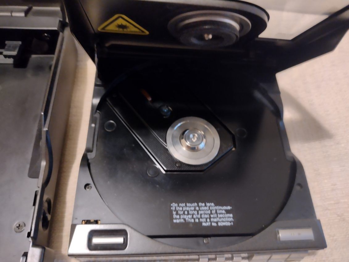 Technics sl-xp7 plus etui sh-cdb7 . Testowany .