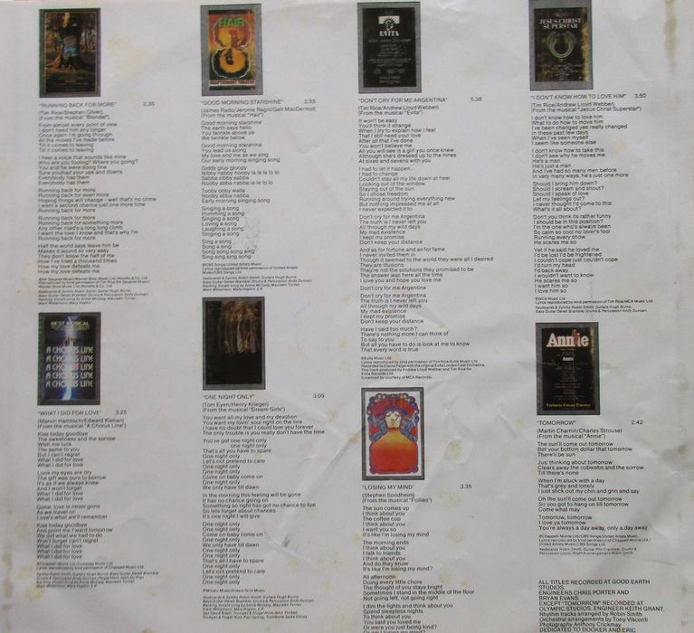 Elaine Paige - - - - - Stages - - - - - LP