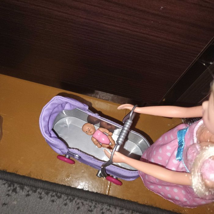 Lalka barbie i Ken rodzinka