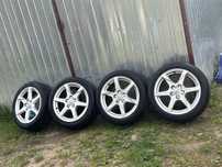 Sprzedam Alufelgi R17 z oponami 5x112