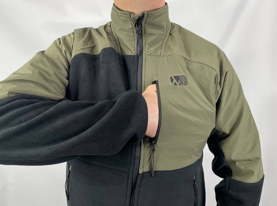 Мужской спортивный костюм зимний из флиса