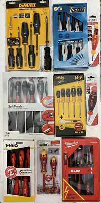 Викрутки Wera/Wiha/Dewalt/Felo/Hazet/Milwaukee