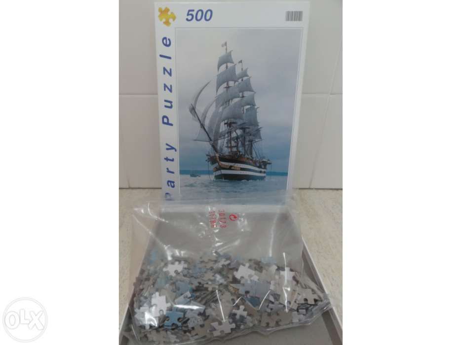 Puzzle ( 500 peças ) - Veleiro navio Americo Vespucci