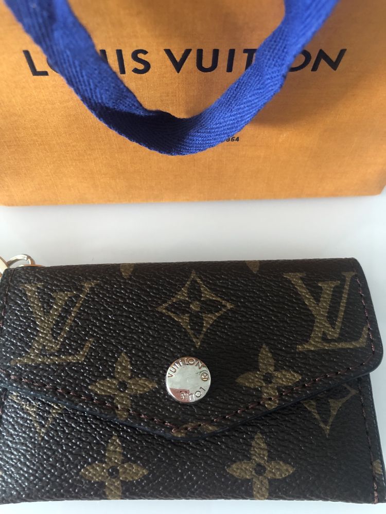 Louis Vuitton Porta-chaves e porta cartões monogram