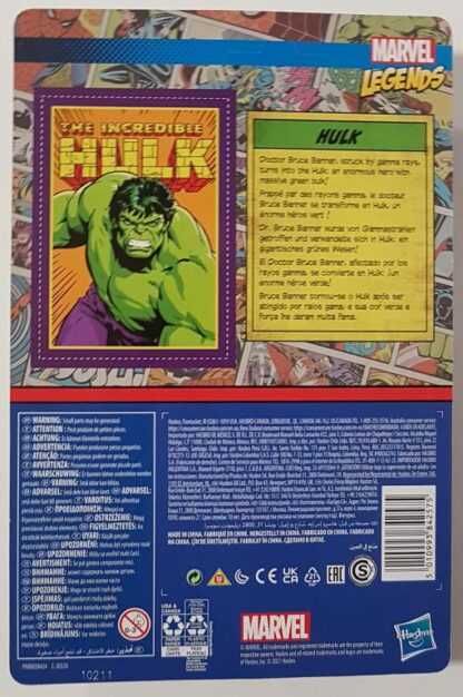 Hulk / The Incredible Hulk / 2021 Hasbro, Kenner, Marvel