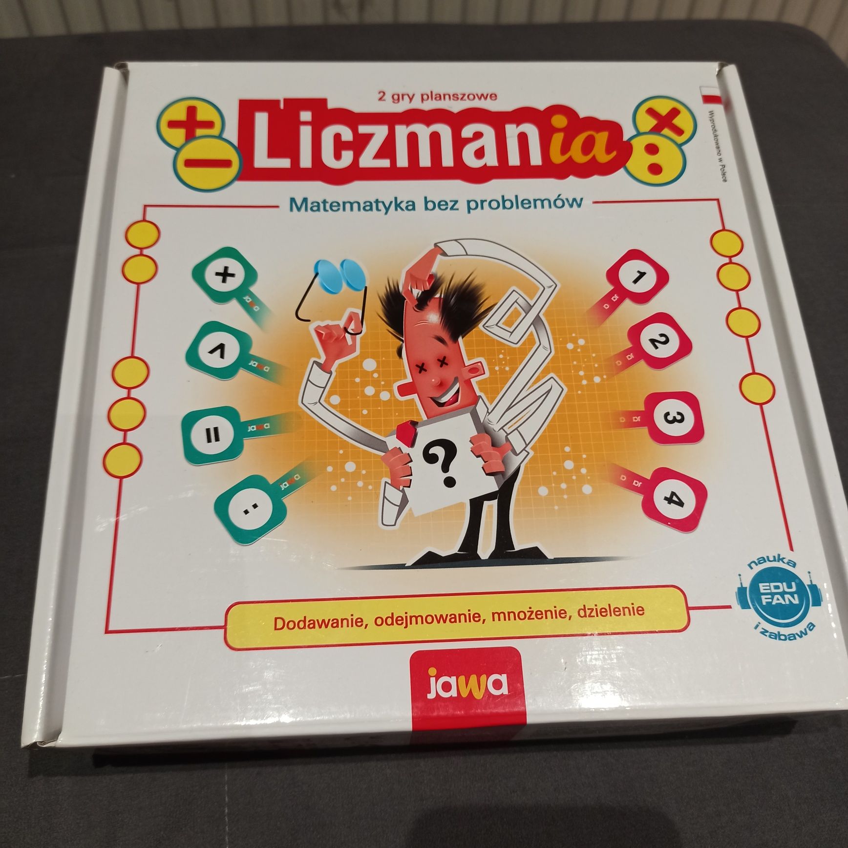 Gra edukacyjna LICZMANIA matematyka bez problemów