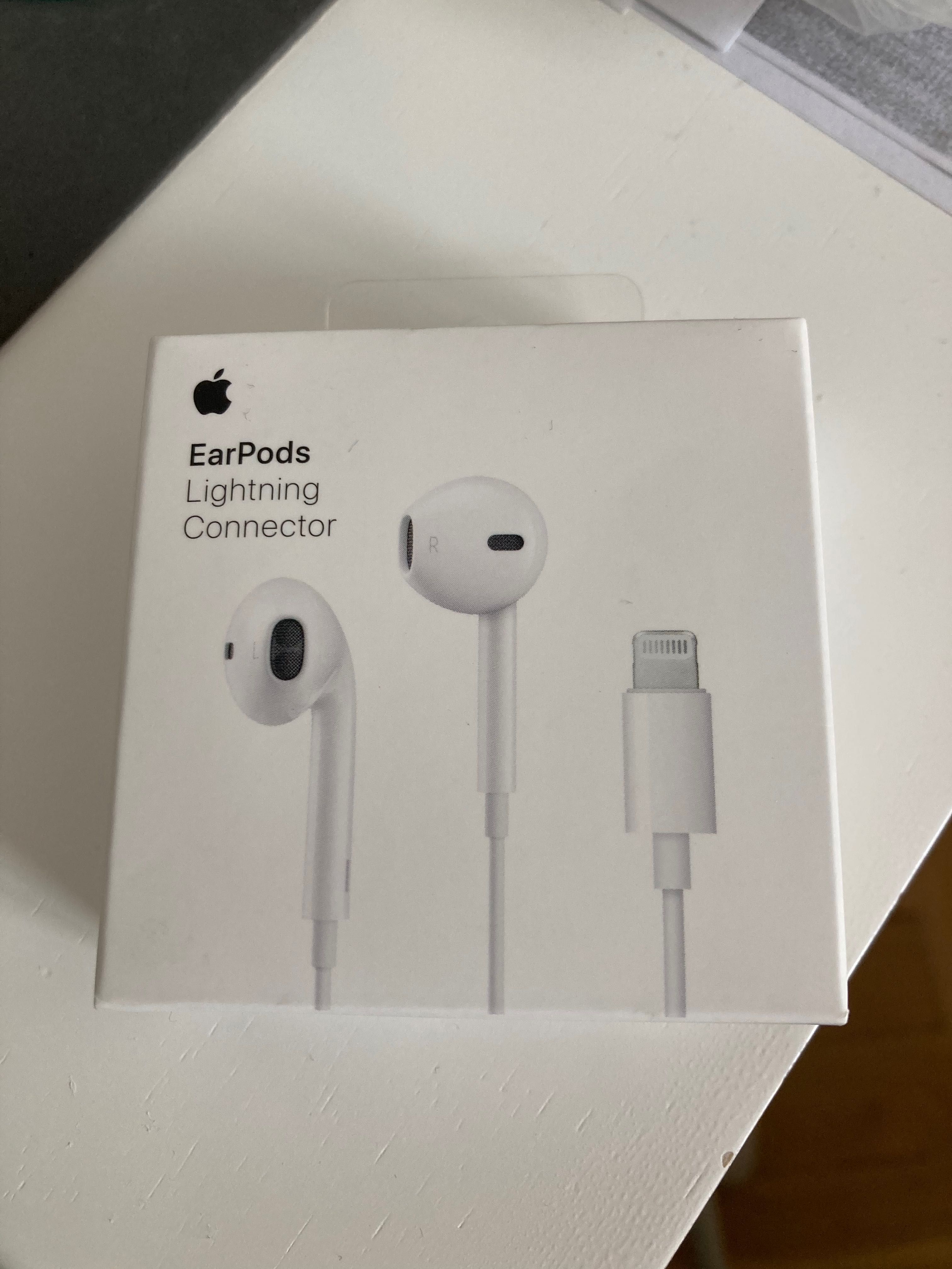 Słuchawki IPhone Apple EarPods Lightning Connector