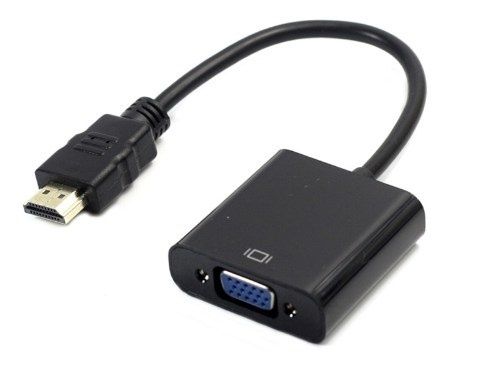 okazja ADAPTER przejściówka KONWERTER Z HDMI NA VGA+AUDIO super cena