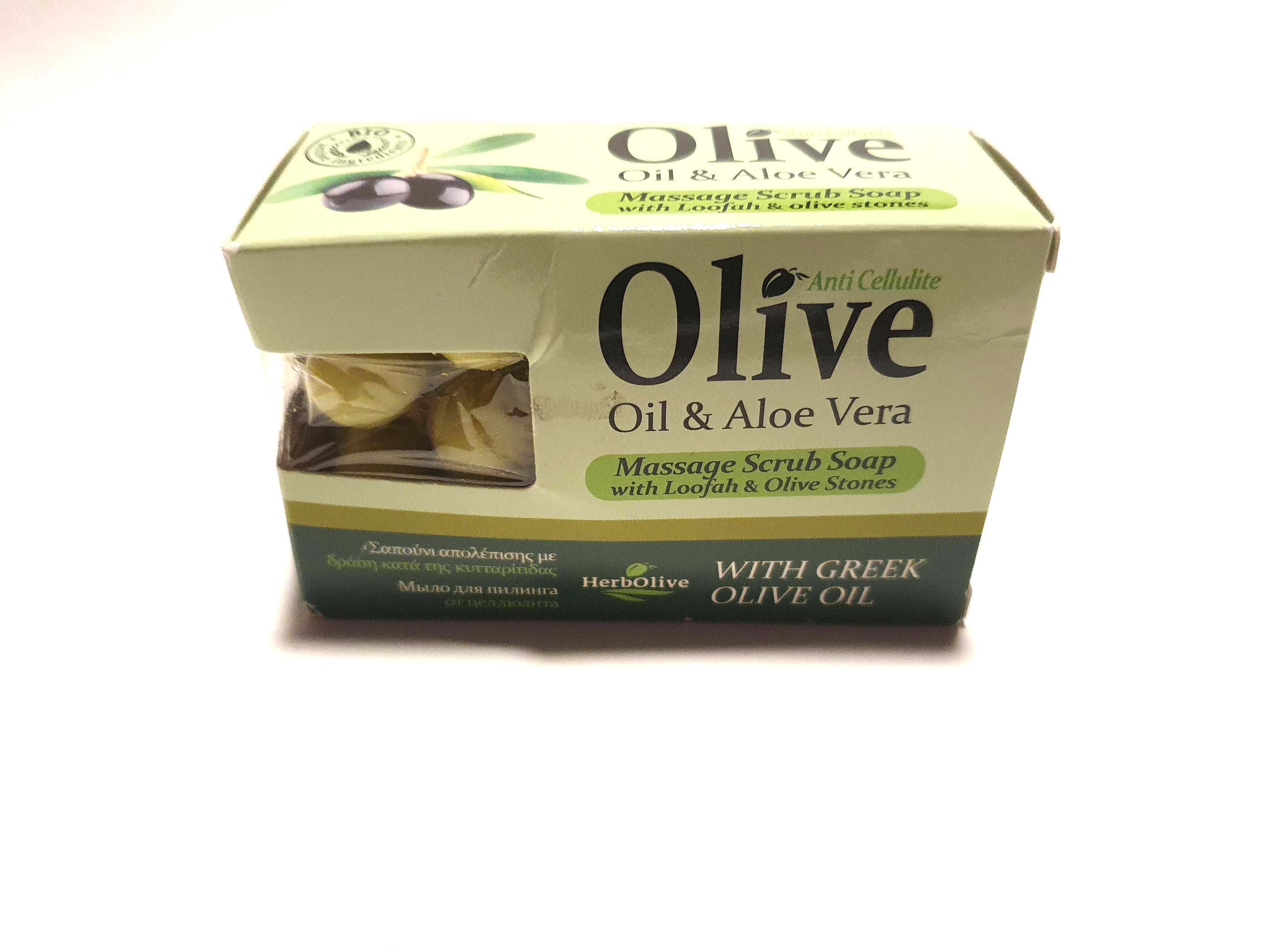 Mydło antycellulit do masażu Scrub Oliwa i Aloe Vera
