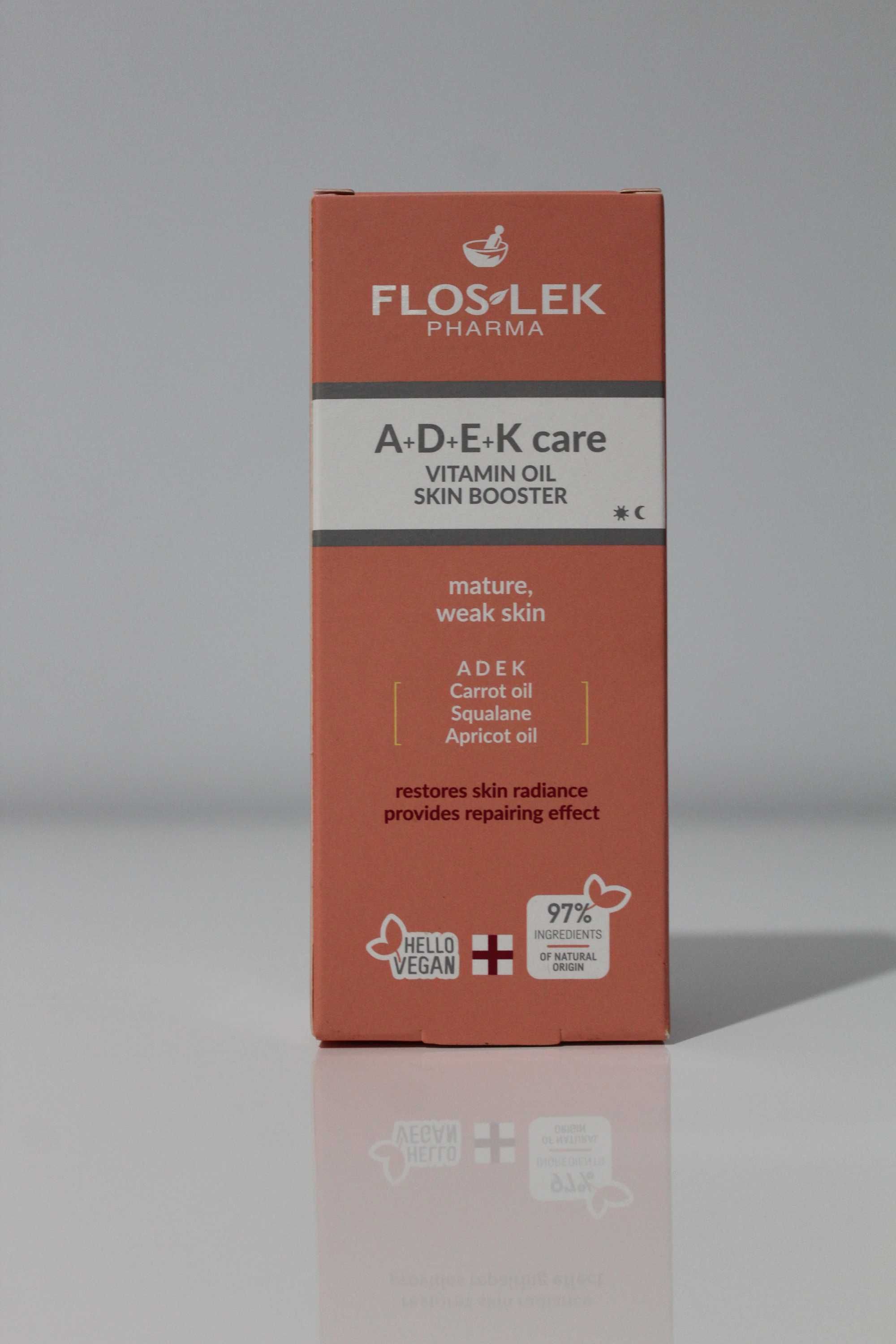 FLOS-LEK A+D+E+K Care Olejek witaminowy Skin Booster, 30ml