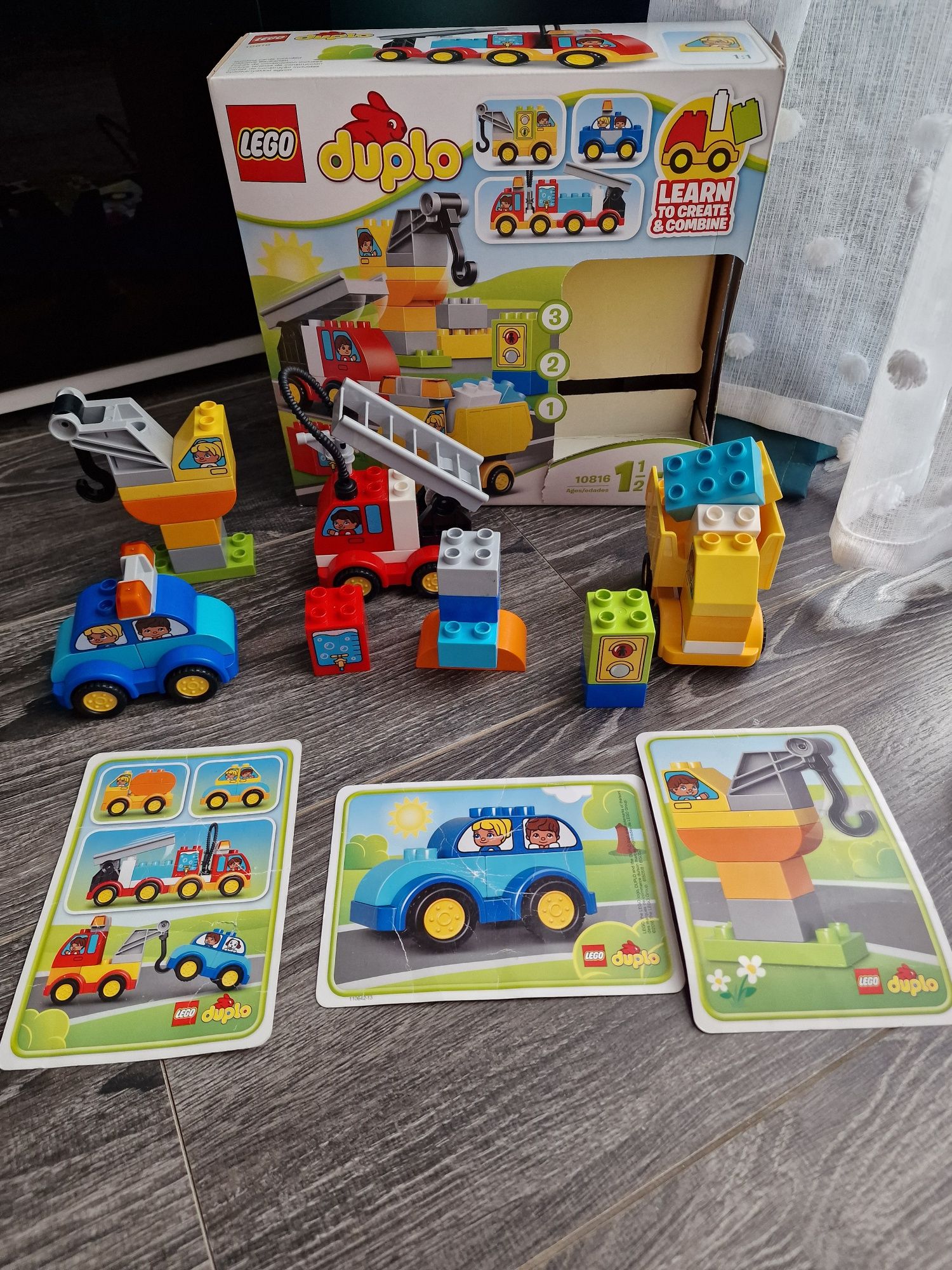 Lego duplo 10816 moje pierwsze pojazdy