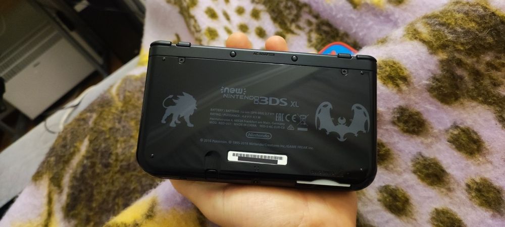 New 3ds xl solgaleo Luana com garantia cex