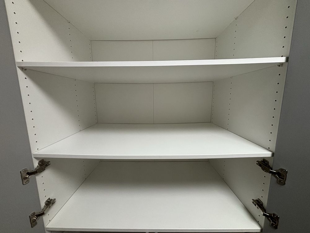 Szafa ikea pax 100x58x236 fronty lustrzane