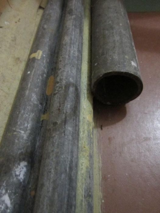 Труба водопроводная "оцинкованная" диаметр 22 мм СССР