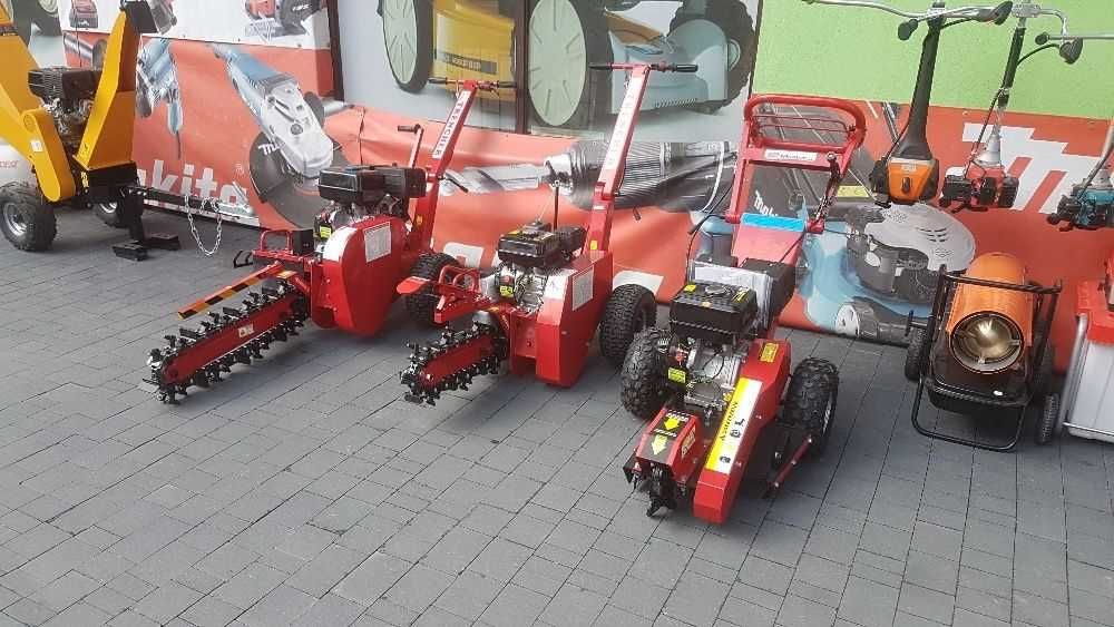 Duża Koparka Łańcuchowa DR-TR 15 420cm3 60cm WIDIA rozr. el