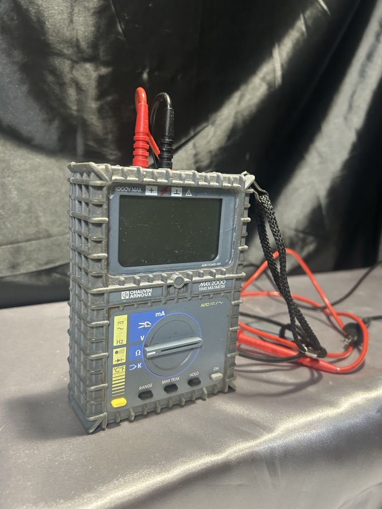 Miernik CHAUVIN ARNOUX MAX 2000 Trms Multimeter – Made in France