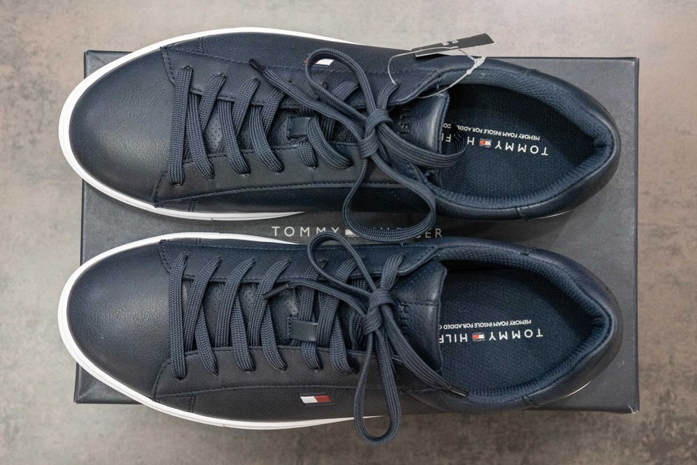 Темно-сині кеди снікери Tommy Hilfiger Brecon (розмір 42,5 US10)