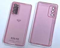 Etui, Plecki, Nakładka Slim Color do Samsung Galaxy S20 FE różowe