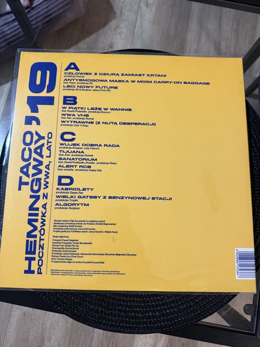 Pocztowka z WWA, lato '19 - Taco Hemingway winyl