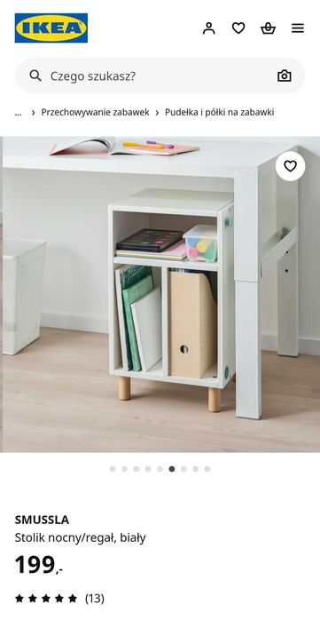 SMUSSLA IKEA regał/ stolik