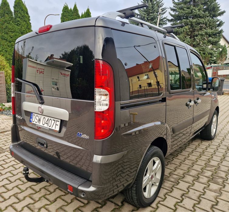 FIAT DOBLO MALIBU 1.9 JTD 120KM * KLIMA * Alufelgi * Zadbany *