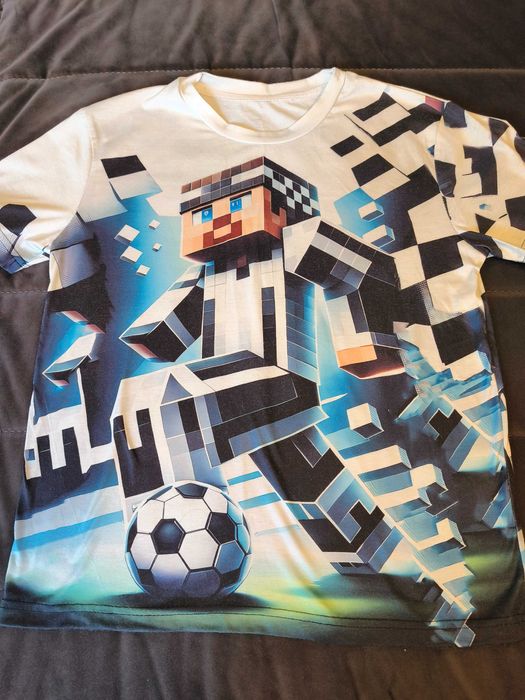 Koszulka na krótki rękaw Minecraft rozm. 160