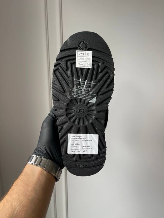 Жіночі UGG Disquette Platform Slippers натуральна замша та хутро