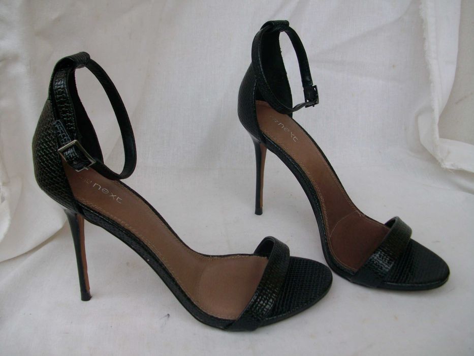 Next skórzane szpilki sandały 8 GB    41,5 EU