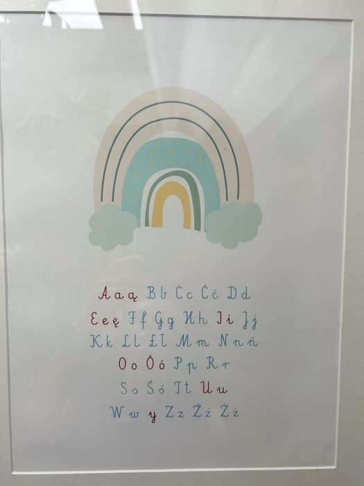 Ramka Ribba Ikea  3szt z plakatem dla dzieci