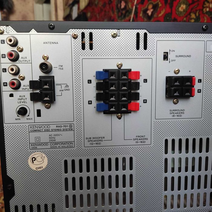 Музичний центр акустична система сабвуфер Kenwood Jvc