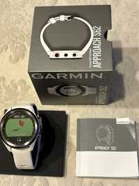 Zegarek sportowy Garmin Approach S62 biały golf