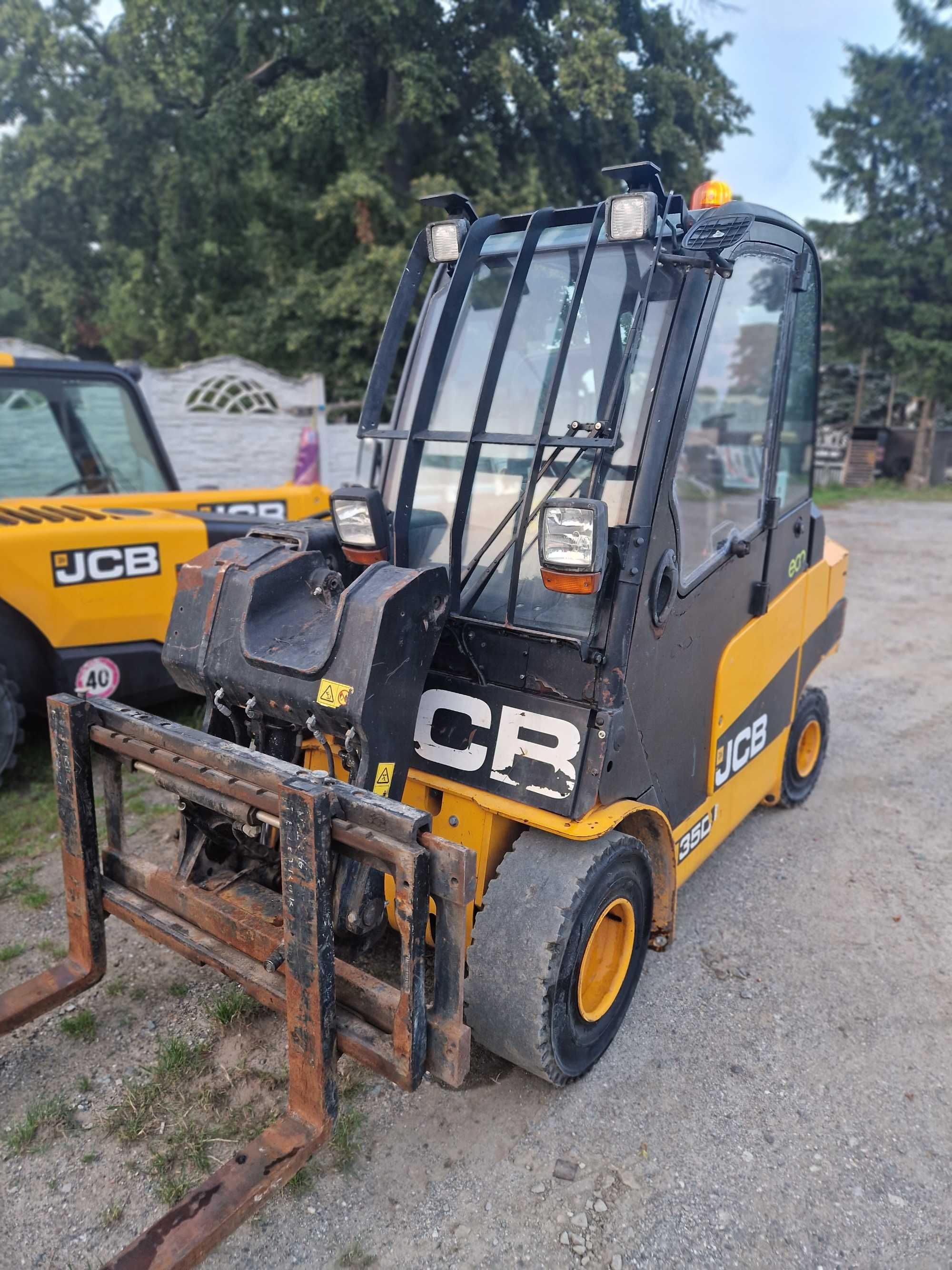 JCB  tlt 35d wozek widlowy teletruk teleskopowy ładowarka teleskopowa