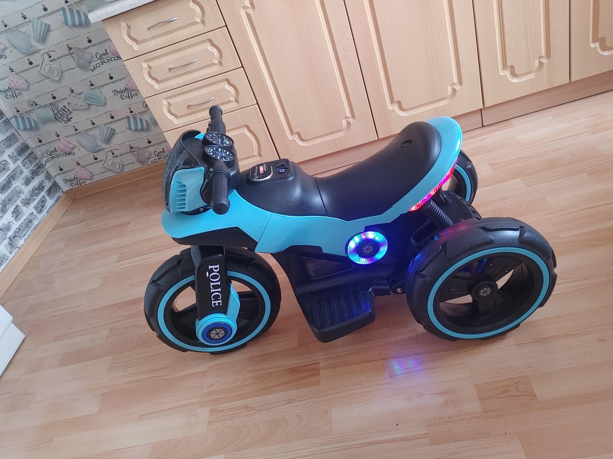 Motocykl baby mix policja odbiór osobisty