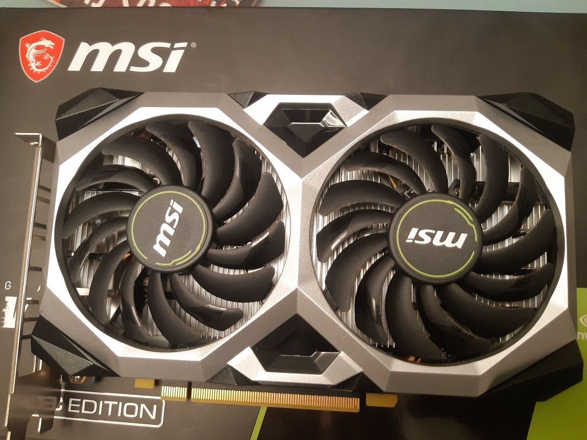 Karta graficzna NVIDIA MSI GEFORCE GTX 1660  6 GB Ventus XS OC