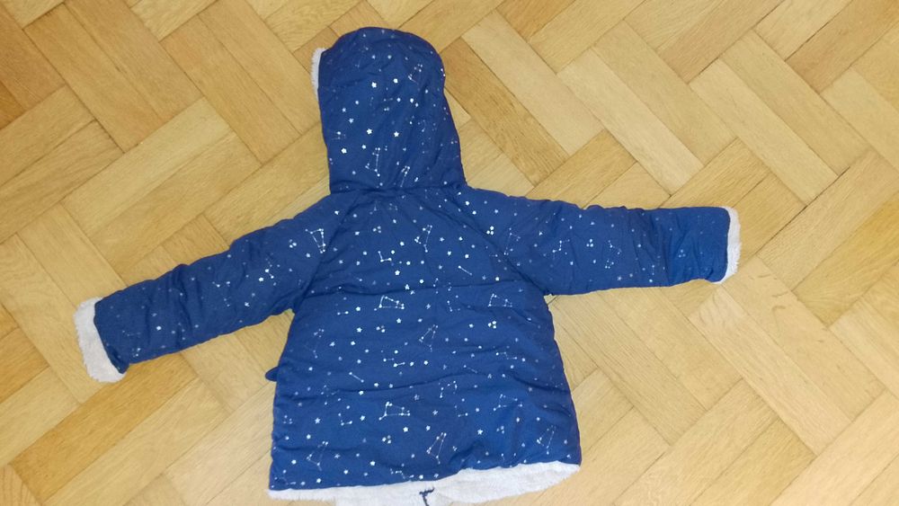 Kurteczka zimowa Zara Baby girl rozm. 104