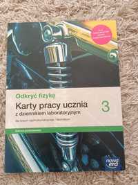 Odkryć fizykę karty pracy ucznia 3 nowa era nowe